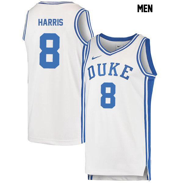 Darren Harris Stitched Mens Number 8 White Authentic Duke Blue Devils College Basketball Jersey Darren Harris Stitched Mens Number 8 White Authentic Duke Blue Devils College Basketball Jersey