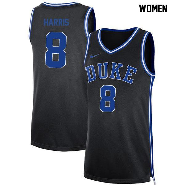 Darren Harris Stitched Womens Number 8 Black Authentic Duke Blue Devils College Basketball Jersey Darren Harris Stitched Womens Number 8 Black Authentic Duke Blue Devils College Basketball Jersey
