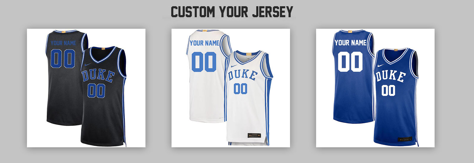 Customized Duke Basketball Jersey for fans